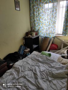 pomieszczenie przed remontem